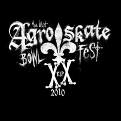 XX AgroSkate BowlFest 2010 Design